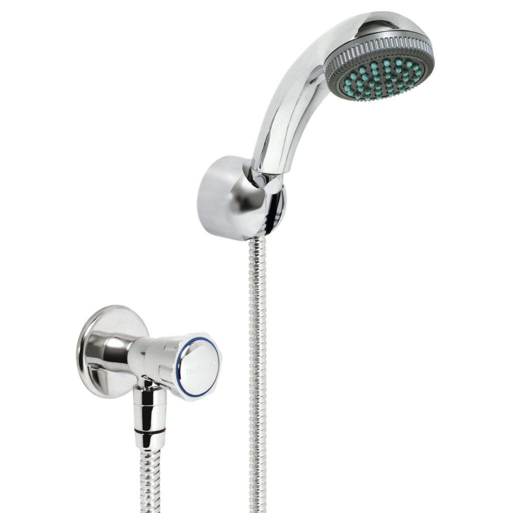  Teléfono ducha - Teléfono para ducha-grifo metalizado