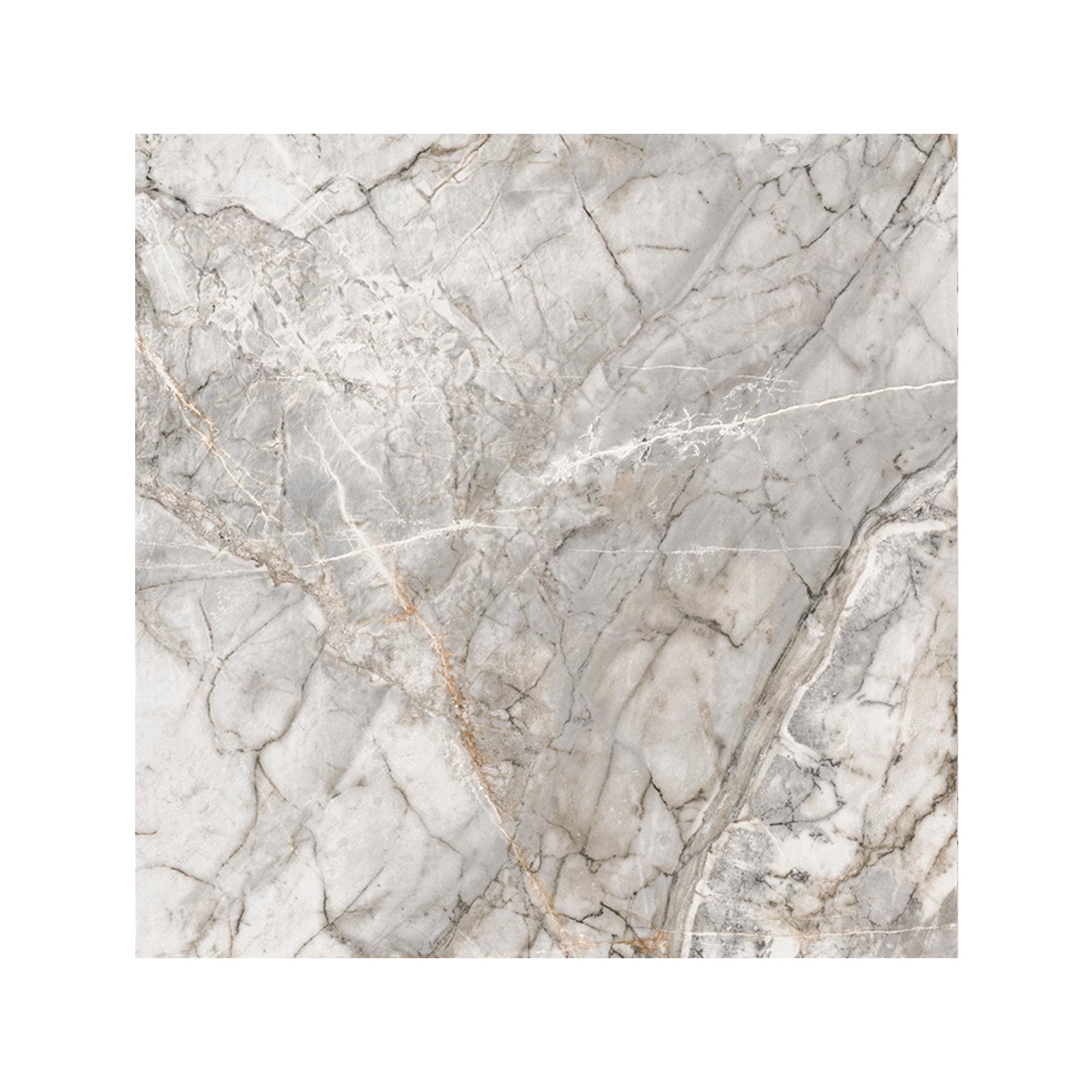 CERÁMICO MARMOLIZADO PISO BOLZANO SILVER 60X60