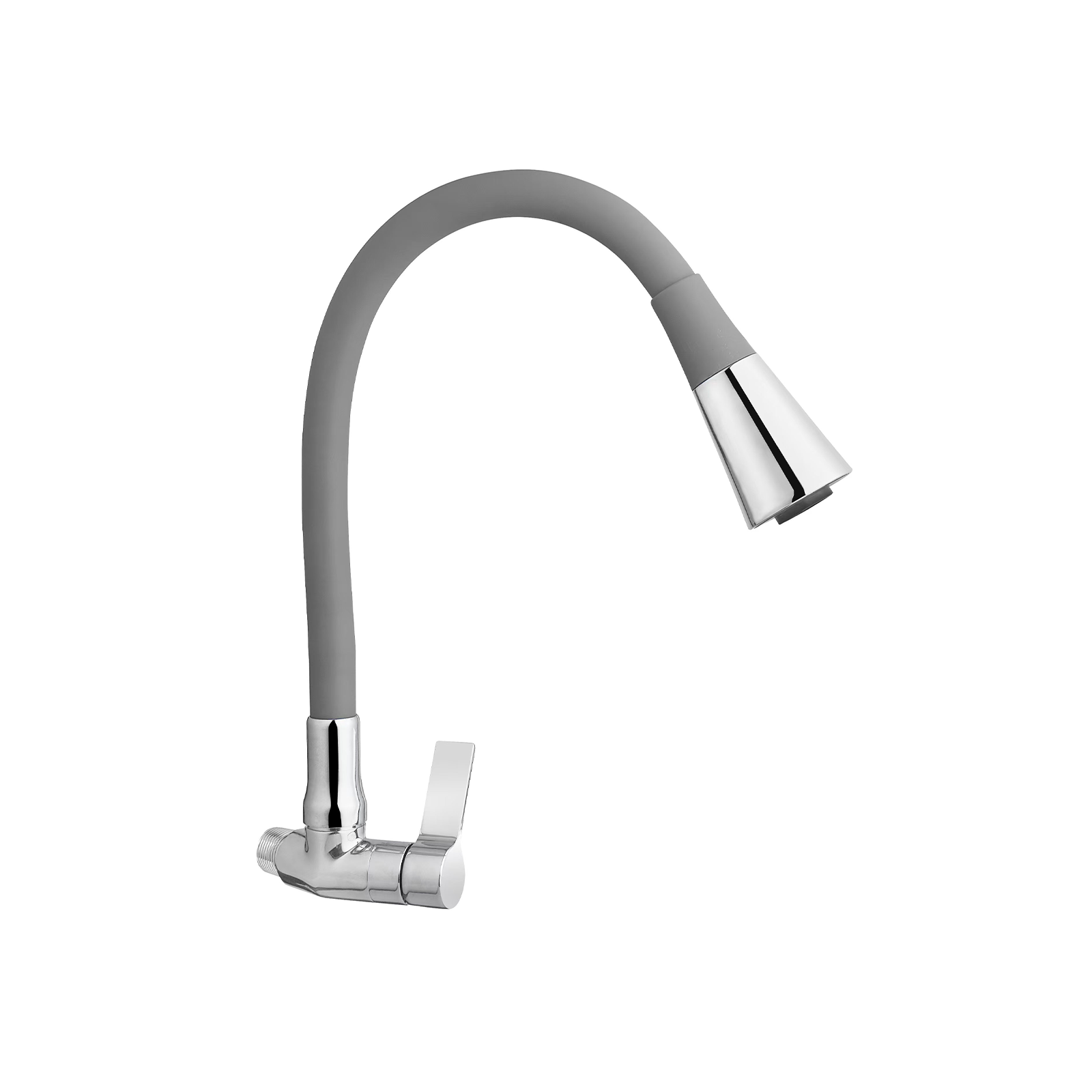 LLAVE PICO FLEXIBLE SAVONA GRIS PARED