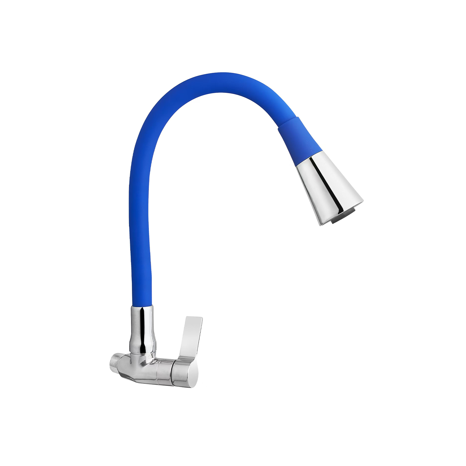 LLAVE PICO FLEXIBLE SAVONA AZUL PARED